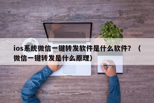ios系统微信一键转发软件是什么软件？（微信一键转发是什么原理）-第1张图片-微多开